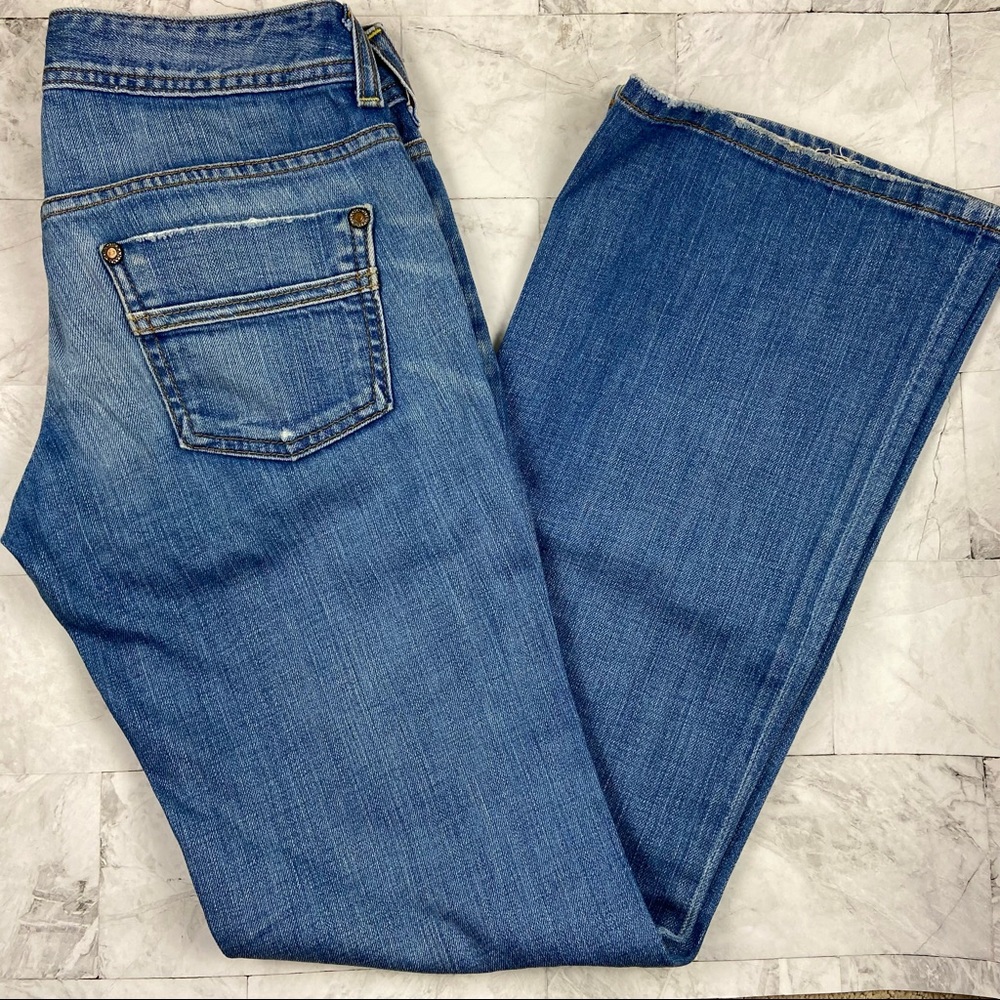 Banana Republic Blue Boot Cut Jeans Timeless Style